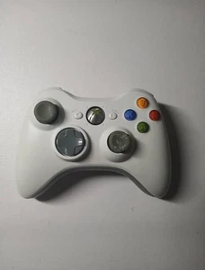 Mando Inalámbrico Oficial Microsoft Xbox 360 BLANCO Original Original OEM - Imagen 1 de 1