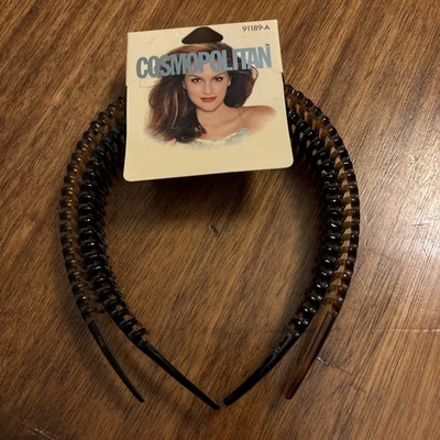 Pack de 2 diademas Cosmopolitan Y2K, colores surtidos, 2 quilates - 2001, nuevas Foto 1 de 4