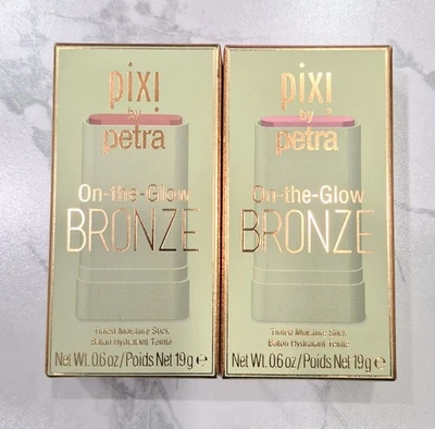 PIXI On-the-Glow Hydrating Tinted Moisture Bronzer Stick *CHOOSE SHADE* NIB - Image 1 of 4