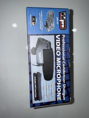 VIDPRO XM-55 Condenser Shotgun Microphone Kit - Image 1 of 4