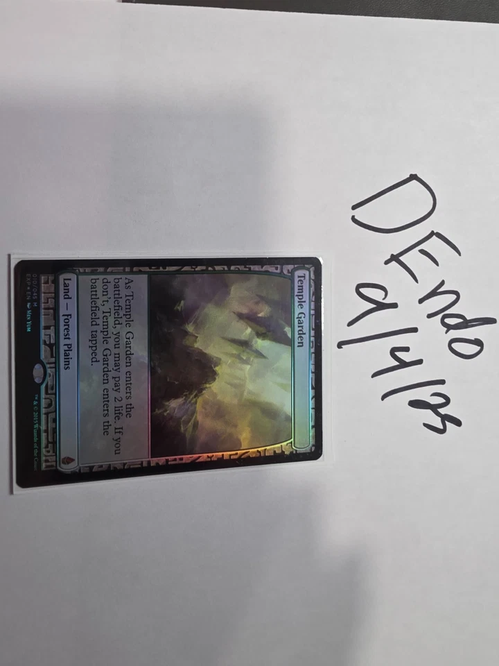 Temple Garden Zendikar Expeditions Foil - Image 1 of 1