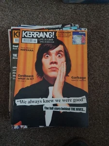 Kerrang Magazine 20 April 2002 . Steve Albini on Nirvana , The hives - Picture 1 of 3