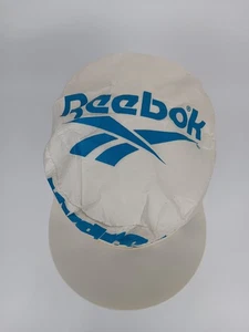 Gorra/gorra de nailon blanca vintage Reebok Hydro Move Painters para corredores - Imagen 1 de 9