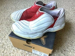 AND1 Men's Post Game Casual Slip On Sneakers SHOES VINTAGE SZ 11 RARE 2000s - Picture 1 of 5