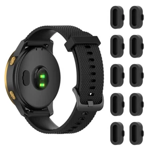 10x Silicone Dust Plug for Garmin Fenix 6/6X Pro/6S/5/5X/5S Charger Port Protect - Picture 1 of 12