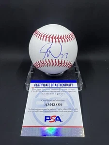 Jesse Winker Signed Rawlings ROMLB Baseball PSA/DNA Milwaukee Brewers - Picture 1 of 2