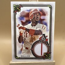 2023 Topps Allen & Ginter Full-Size Relics #AGRA-JR Jimmy Rollins - Phillies