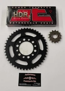 1987-1994 YAMAHA TW200 TW 200 NEW JT SPROCKET 14/44 SET & JT HDR CHAIN KIT - Picture 1 of 4