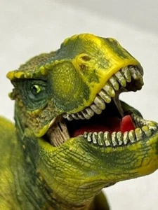 2011 Schleich Tyrannosaurus Rex Dinosaur Action Figure T-Rex Movable Jaw GOOD! - Picture 1 of 11
