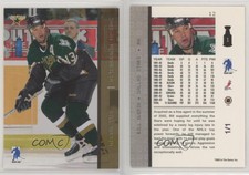 2003-04 ITG Be A Player Memorabilia Gold 1/1 Bill Guerin #12