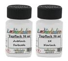 Produktbild - Autolack SET Tupflack für Lada 908 Abstracto Metallic | 2 x 50 ml Lackstift Farb