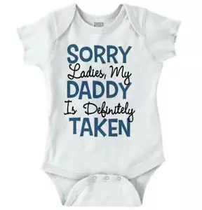 Funny Cute Outfit Daddy Birthday Shower Gift Newborn Baby Boy Girl Infant Romper - Picture 1 of 2