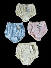 lot of four vintage nwt CAROLE embossolon panties size 5