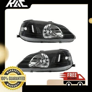 Headlights Assembly for Honda Civic 1999 2000 - Picture 1 of 11