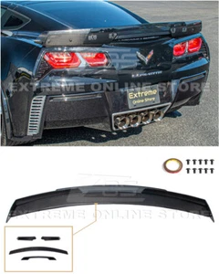 For 14-19 Corvette C7 Z06 | Stage 3 CARBON FIBER Rear Spoiler w/ SM Wickerbill - Bild 1 von 24
