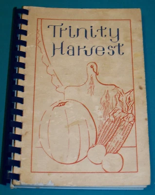 Trinity Church Greensboro, NC Cookbook 1981 North Carolina local recipes - Imagem 1 de 4