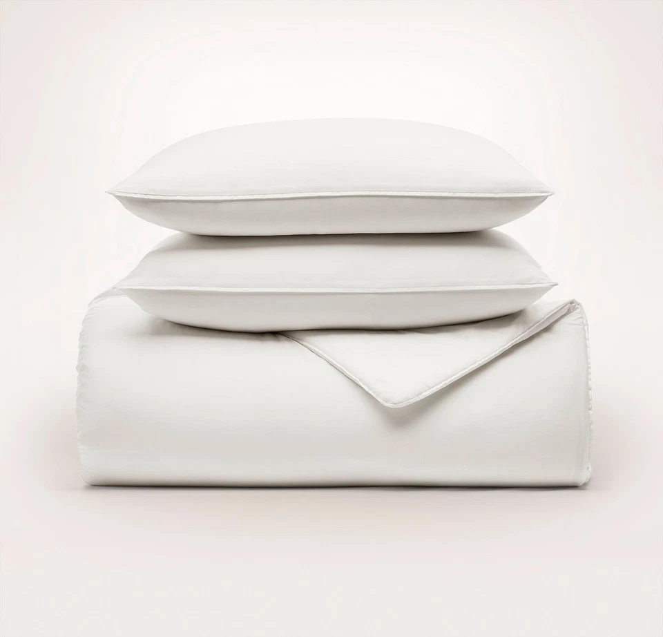 BOLL & BRANCH 3pc Comforter Set 100% Organic Cotton Twin, Full/Queen, King - Image 1 of 1