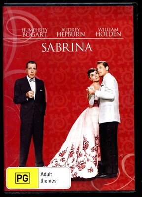 Sabrina DVD Comedy R4 Audrey Hepburn Humphrey Bogart - Image 1 of 2