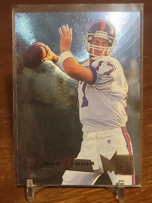 1995 Fleer Metal Dave Brown #124 New York Giants - Image 1 of 2