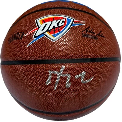 SHAI GILGEOUS-ALEXANDER SIGNED OKLAHOMA THUNDER OKC BASKETBALL JSA NBA CHAMPIONS - Image 1 of 4