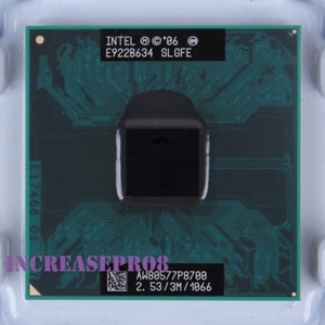 Intel Core 2 Duo P8700 BX80577P8700 Processor 2.53GHz Socket P CPU 25W 1066MHz - Picture 1 of 4