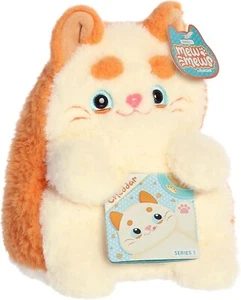 Aurora Playful Mewmews #34322 Plush Toy Cheddar Orange 8 Inches NWT - Picture 1 of 5