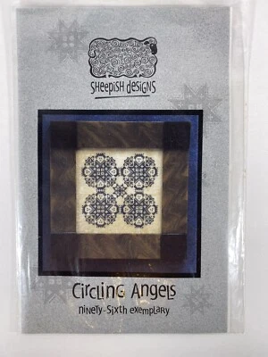 Sheepish Designs “Circling Angels” Ninety-Sixth Exemplary Cross Stitch Pattern - Image 1 of 3