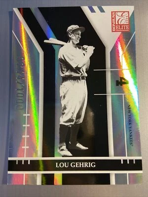 2004 Donruss Elite /1000 Lou Gehrig #190 HOF - Image 1 of 2