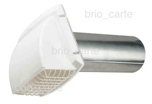 Everbilt Weithals-Dunstabzugshaube für Trockner Küche Bad Ventilator 4" Durchmesser. weiß - Bild 1 von 3