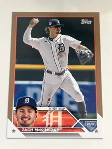 ZACH MCKINSTRY 2023 Topps Update Baseball GOLD US175 #'d /2023 - Picture 1 of 1