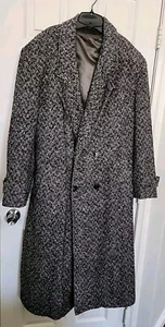Vintage 90er Spionage Trenchcoat Damen schwarz 44 mittellang gefüttert Jacke  - Bild 1 von 9