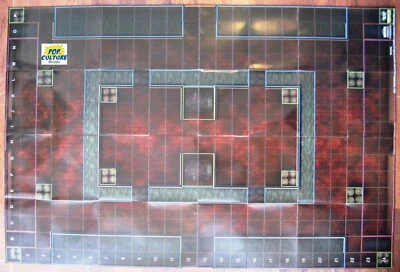 HEROCLIX MAP 2016 TMNT SEWERS/TECHNODROME 16x24 Teenage Mutant Ninja Turtles - Image 1 of 2