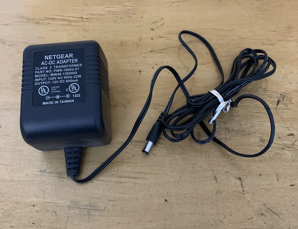 Netgear AC-AC Adapter PWR-10004-01 MW48-1601000A Transformer 16V AC  Used - Image 1 of 3