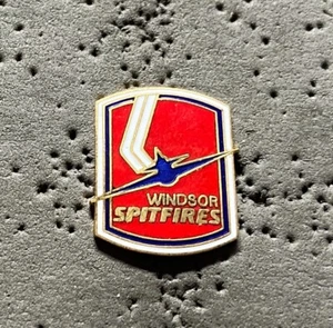 Windsor Spitfires 1987-2008 Logo OHL Hockey Pin - Imagen 1 de 2