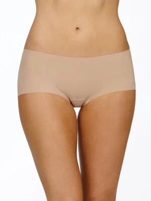 NEW! $29 HANKY PANKY BREATHESOFT BOYSHORT TAUPE SZ M - Image 1 of 3