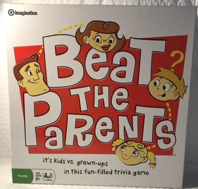 Beat the Parents - Family Trivia Board Game by Imagination Kids VS. Grown Ups - Image 1 of 4