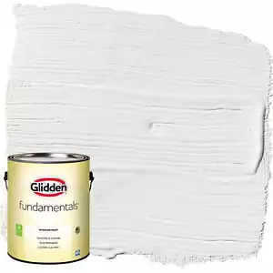 Fundamentals Interior Paint White / , Semi-Gloss, 1 Gallon - Picture 1 of 9