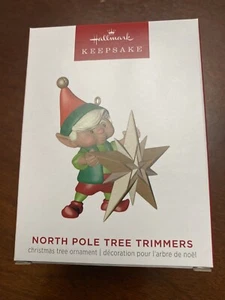 Hallmark 2023 North Pole Tree Trimmers Special Edition Keepsake Ornament NEW - Picture 1 of 3