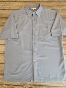 TravelSmith blaues Kurzarm Button Down Hemd Herren Größe L ☆ TOP ☆ - Bild 1 von 8