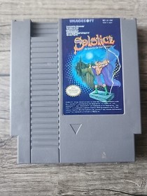 Solstice: The Quest for the Staff of Demnos Nintendo NES