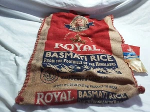 Royal Basmati White Rice 20 lbs Bag With Handles And Zipper New - Picture 1 of 6