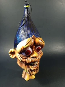 VTG Gemmy Animated Halloween Witch Shrunken Head Evil Laugh Motion See Video - Picture 1 of 9