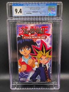 Yugioh Vol 3 Attack from the Deep Factory Sealed Graded VHS Tape CGC 9.4 Seal A+ - Picture 1 of 2
