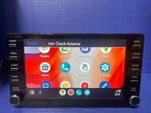 20 21 22 Toyota Corolla HYBRID FACTORY RADIO Android Auto Apple Carplay XM BT - Picture 1 of 8