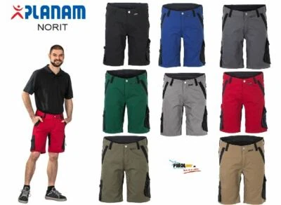 ABVERKAUF Planam Arbeitsshort NORIT kurze Arbeitshose Workwear Shorts für Herren - Bild 1 von 4