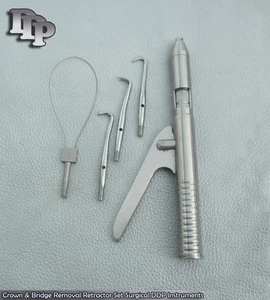 Crown & Bridge Removal Retractor Set Surgical Instruments - Picture 1 of 3
