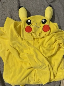Pokemon Pikachu Kids' Costume Hoodie Yellow, 10/12 - Picture 1 of 2