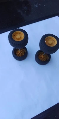 BRUDER loader truck Fr130 Wheel replacement OEM - Image 1 of 3