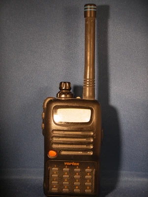 VERTEX VX-10 (1X) VHF FM Transceiver and FBA-21 battery case - Image 1 of 4
