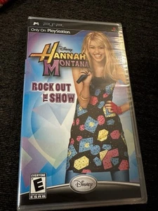 Hannah Montana Rock Out the Show PSP Sellado de Fábrica Sony Disney Miley Cyrus NUEVO - Imagen 1 de 2